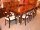 02972d - 3-English-Regency-Dining-Table-&-10-Ballon-Back-Chairs-1